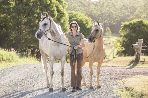 Adventure Horseriding Tour Guide Kathy - Southern Cross Horse Treks Australia